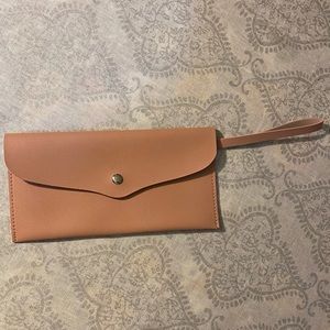 Medium Peach Wristlet